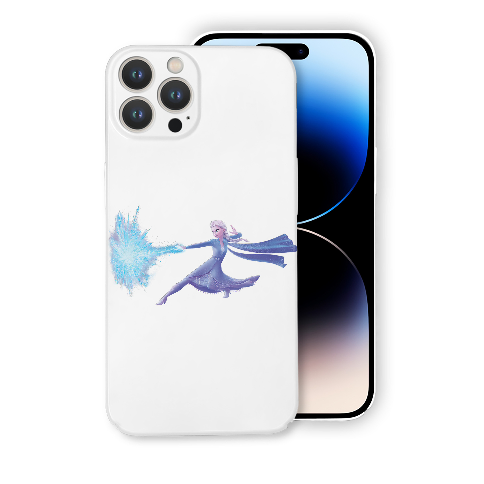 （画像用） アナと雪の女王 アンナ エルサ Frozen Anna Elsa 【iPhone 14シリーズ対応】ハードケース
